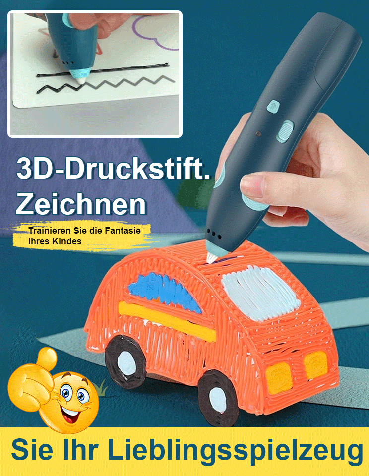 Kinder 3D-Druck-Zeichenstift-Set