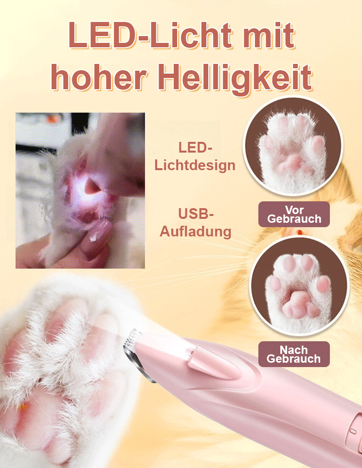 Haustier-Reinigungsgeräte Elektrische Schermaschinen