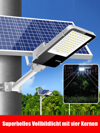 Superhelle wasserdichte Solar-Straßenlampe