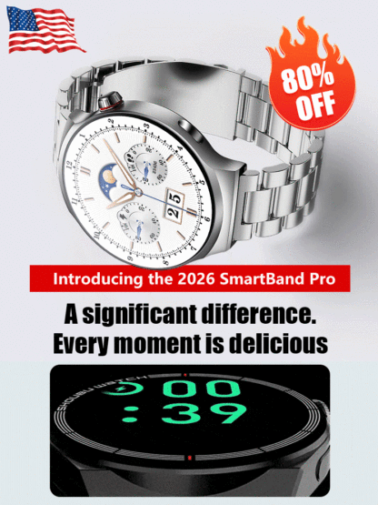 【Recommended by MDs!】The Newest Smart Health Watch！US Technology: 10 Years Ahead of China！