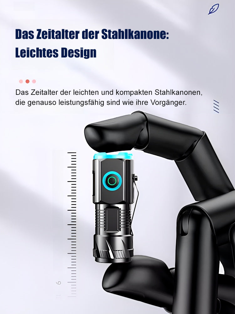 Dreiäugiger Brontosaurus Tragbare helle Taschenlampe
