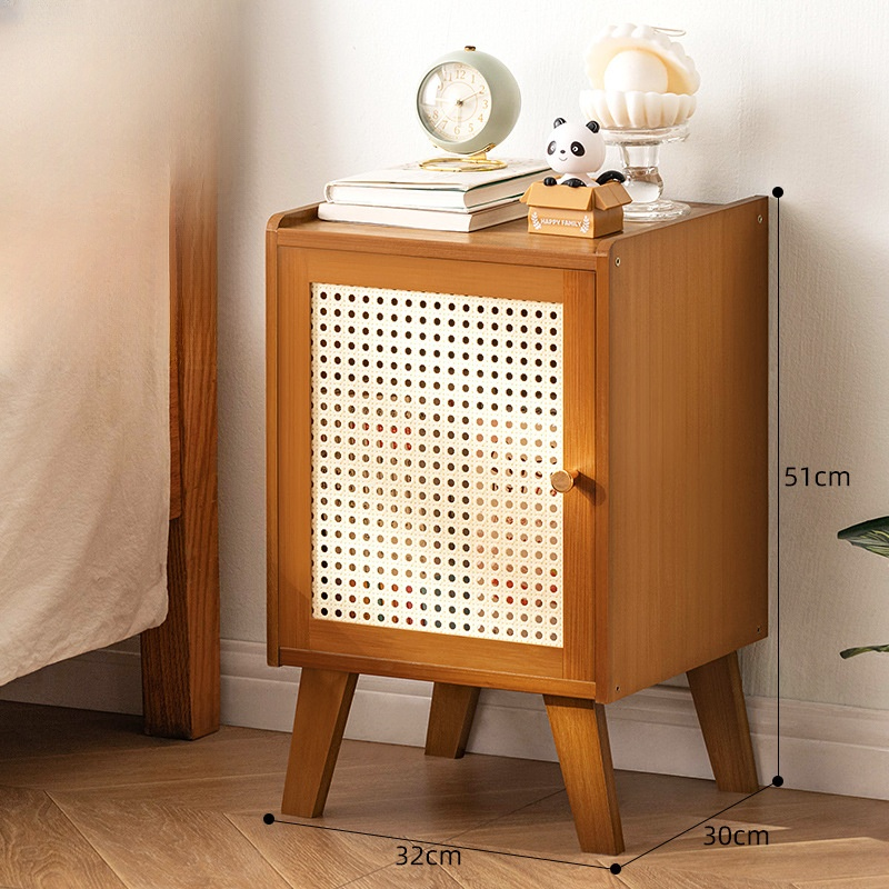 Bedside table rack small cabinet simple modern storage cabinet home bedroom rental room simple child