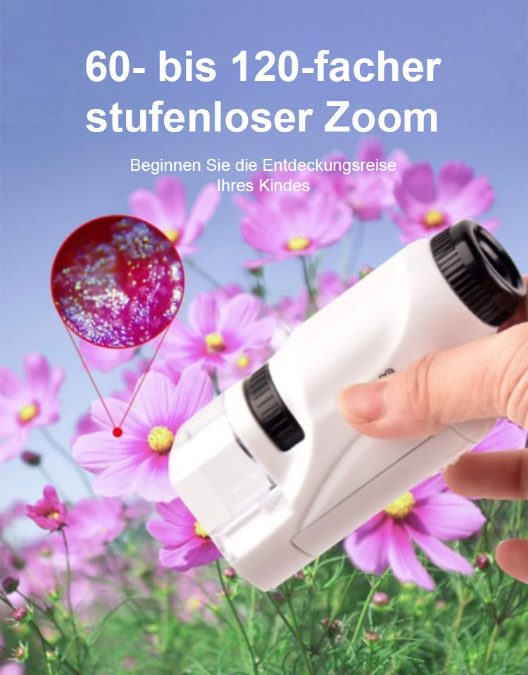 XB Tragbares Mikroskop für Kinder