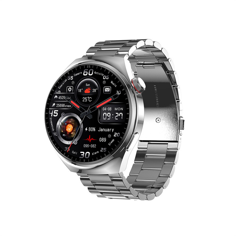 【🔥🔥🔥Beliebte Produkte empfohlen】Stahlband Watch4 Pro Blutzuckermessung Smartwatch
