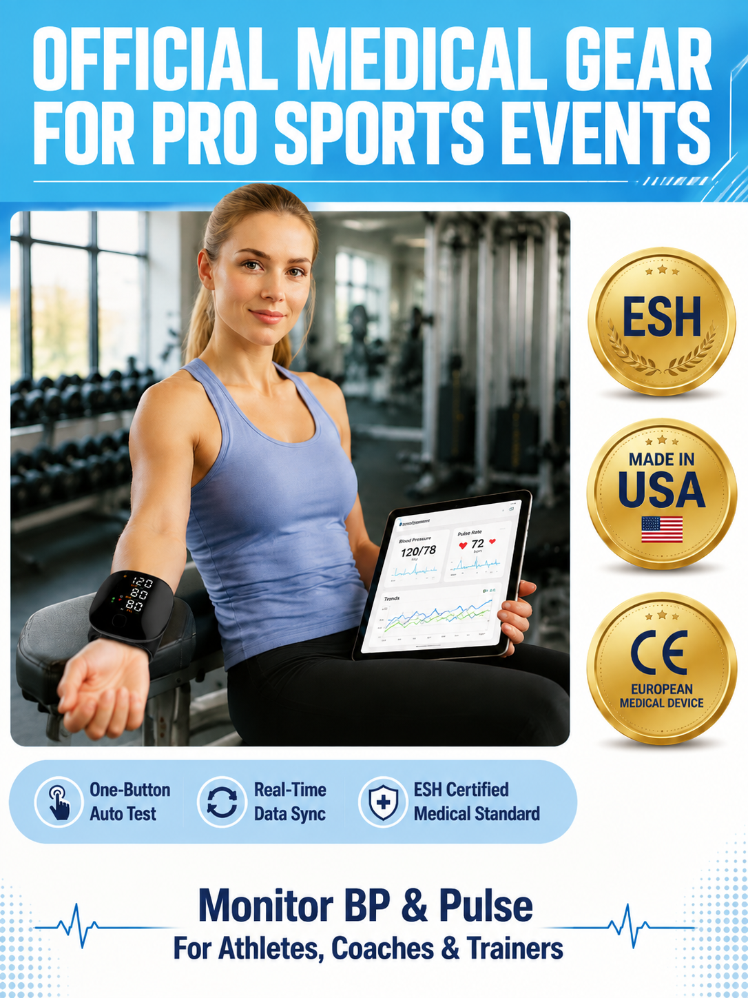 [Precise Medical Measurement] Wrist-Type Electronic Home Blood Pressure Monitor