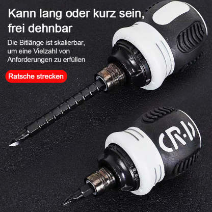 [Made in Germany]Arbeitssparender Ratschenschraubensatz