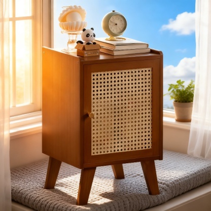 Bedside table rack small cabinet simple modern storage cabinet home bedroom rental room simple child