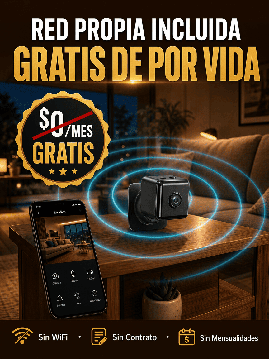 Cámara Inteligente con Red Gratis