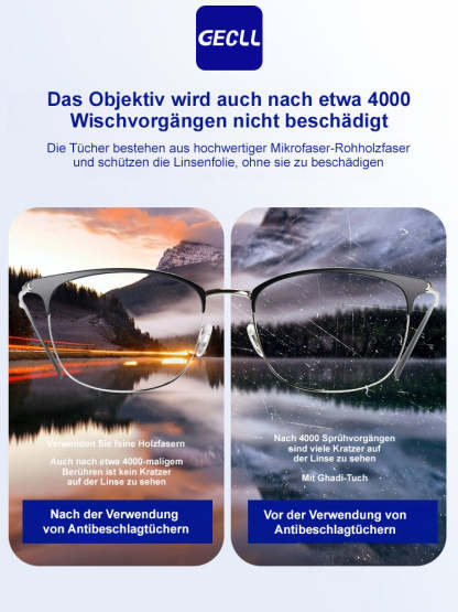 Deutschland [Universal Wipe] Anti-Beschlag-Reinigungstücher