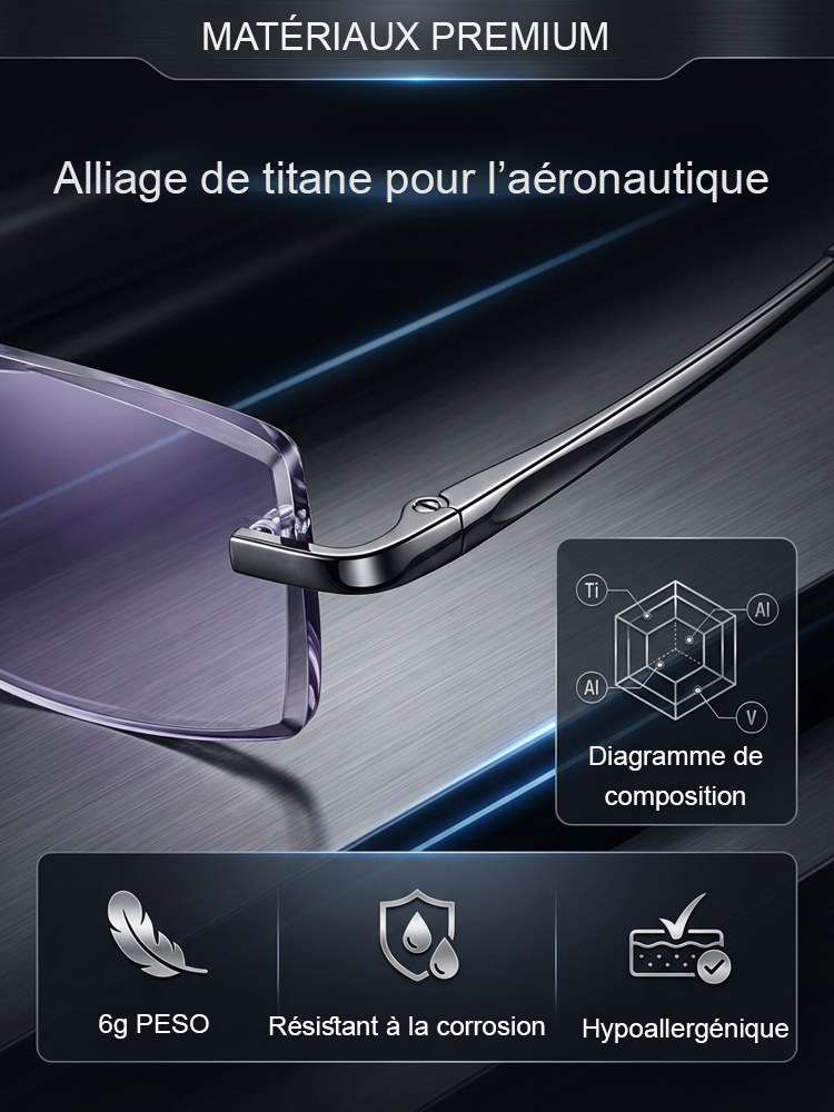 [La vision revient à 20 ans] lunettes de lecture hd smart comfort