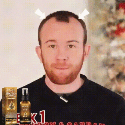 Spray de croissance capillaire à la biotine