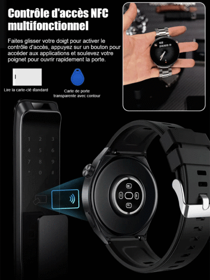 Montre intelligente de surveillance santé AI