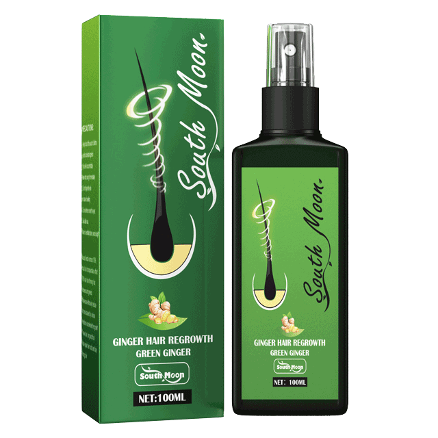 Spray pousse cheveux au gingembre