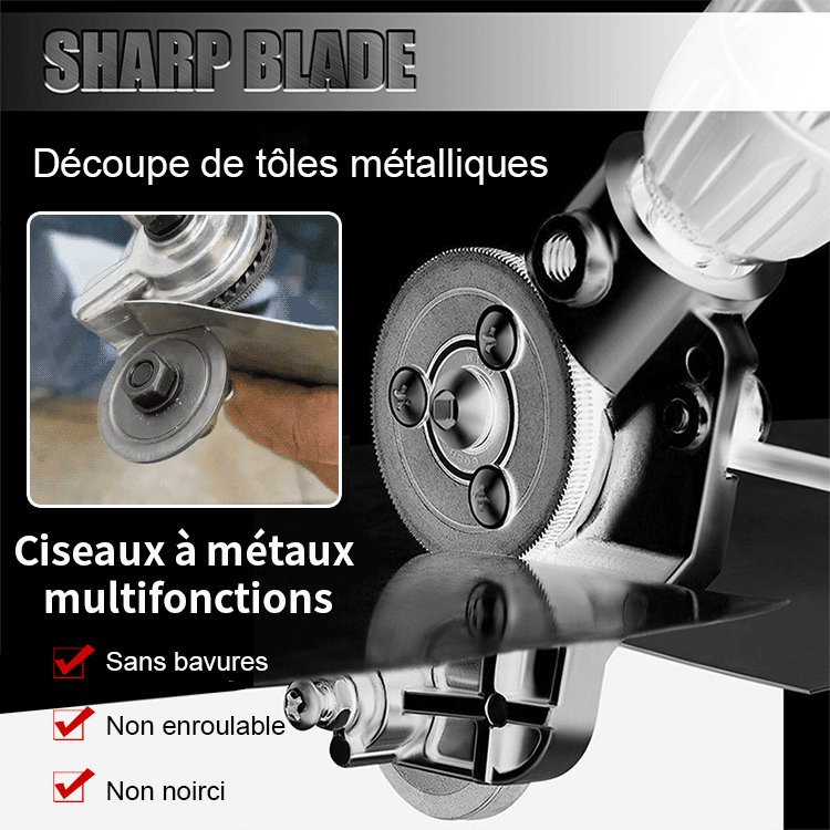 Cisailles métalliques multifonctions portables