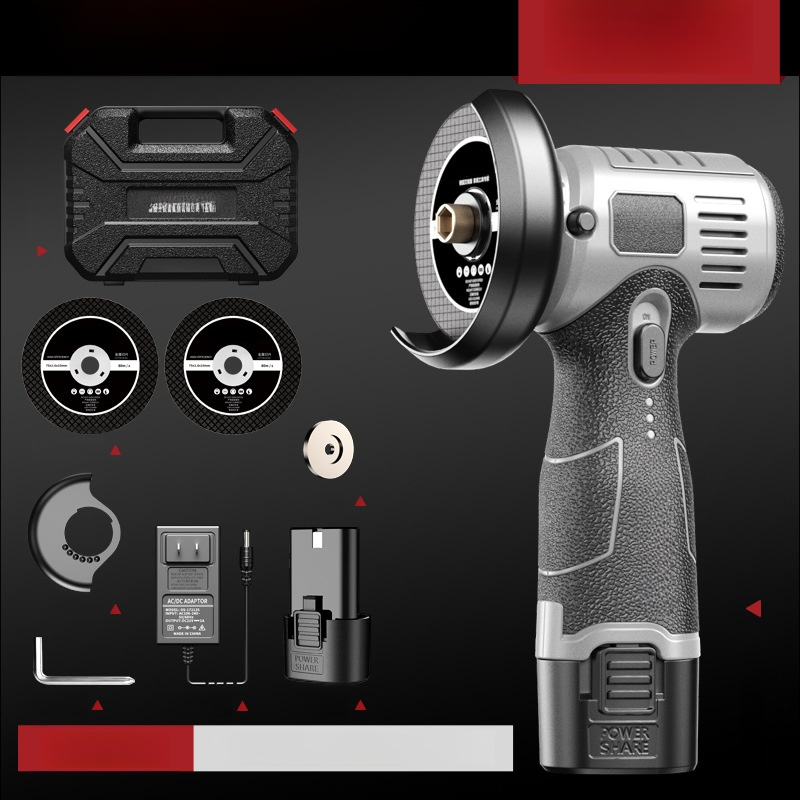 【Sans fil & portable】Meuleuse d'angle multifonctionnelle