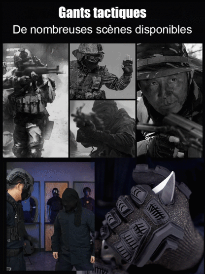 Gants tactiques anti-coupure Pro en armure mécanique Iron竞