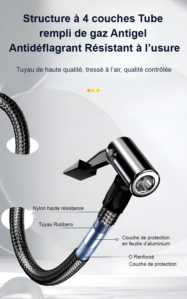 Pompe gonflable intelligente ultra-silencieuse