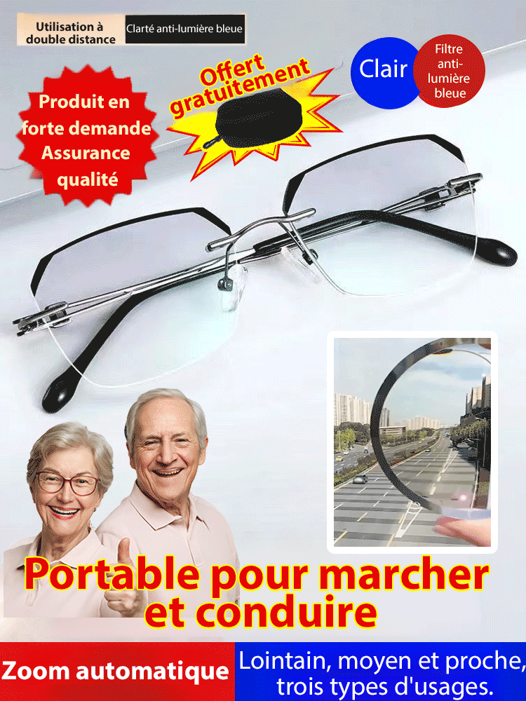 Lunettes de presbytie Eterlens Ultra HD Crystal