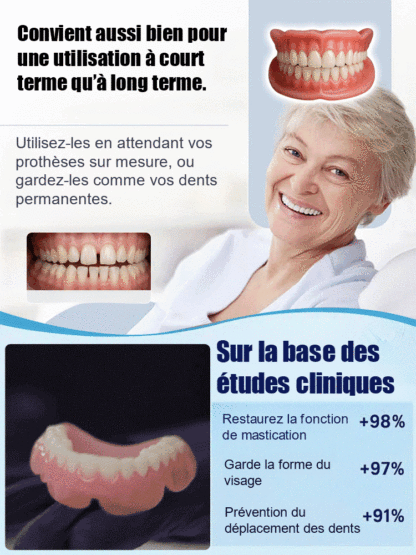 Dentiers de maquillage de scène DIYCOS
