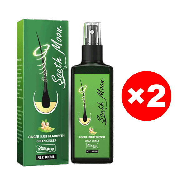 Spray pousse cheveux au gingembre