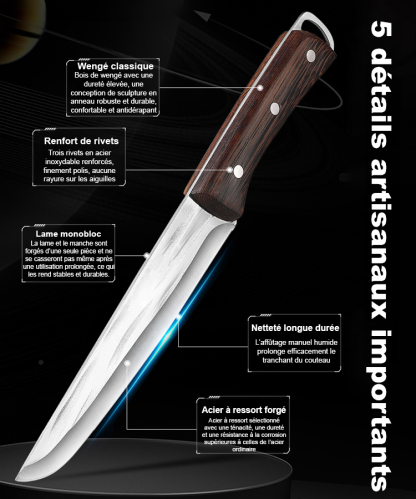 Ustensiles de cuisine forgés à la main