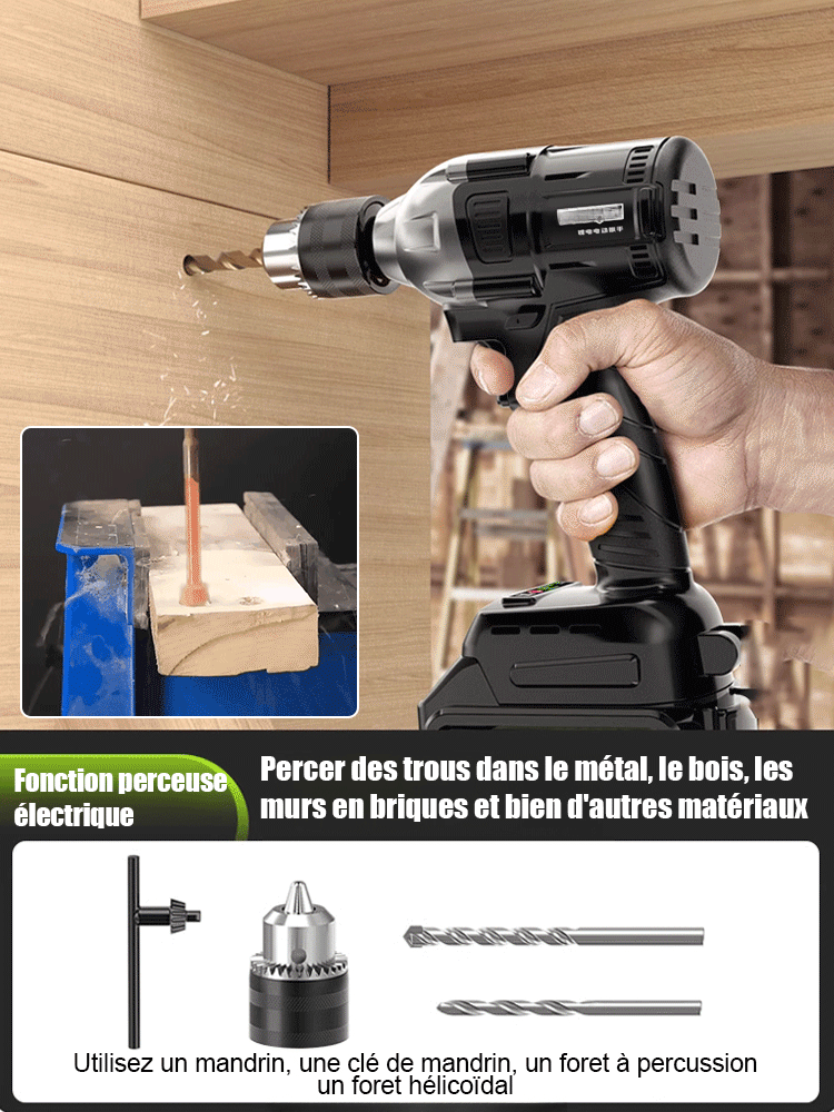 【Clé ultra-économique】Clé sans fil à batterie au lithium électrique