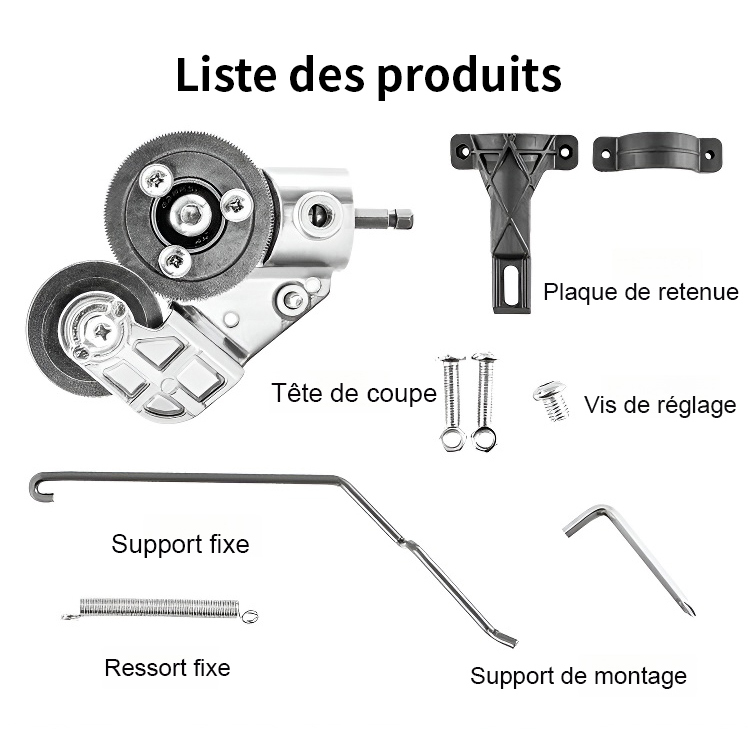 Cisailles métalliques multifonctions portables