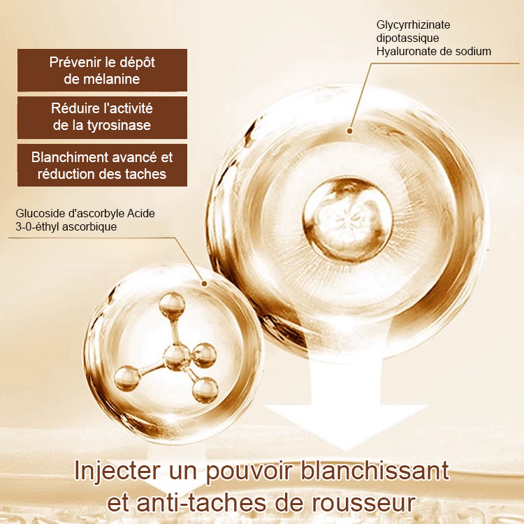 Masque pelable blanchissant pour peau sensible, nettoyage en profondeur sans irritation.