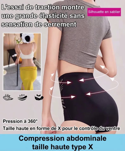 Pantalon amincissant à boutons-pression, modèle phare