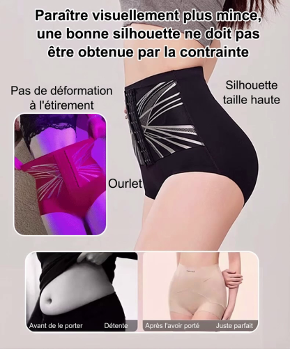 Pantalon amincissant à boutons-pression, modèle phare