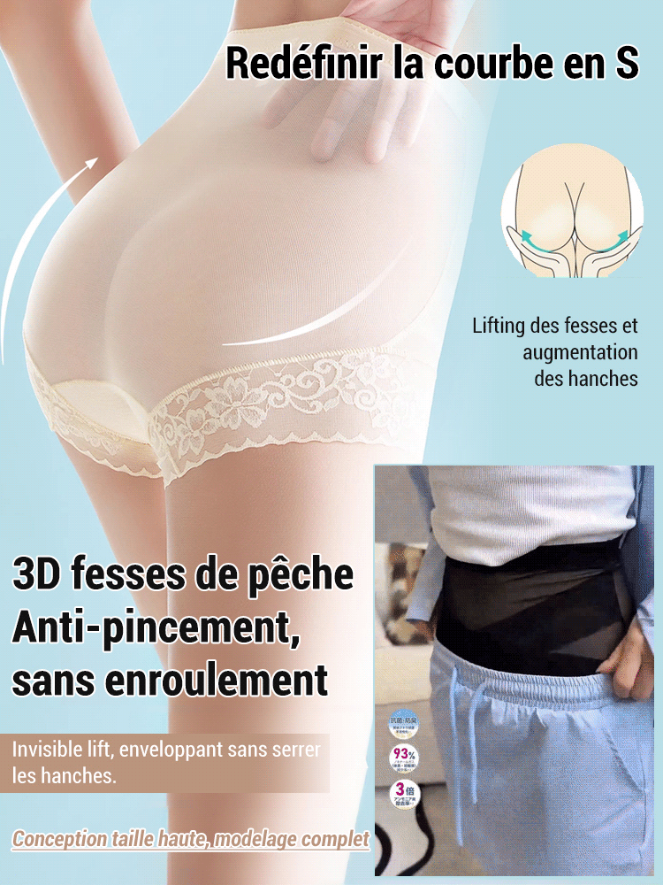 【Recommandée par les gynécologues】Culotte gainante antibactérienne 7A