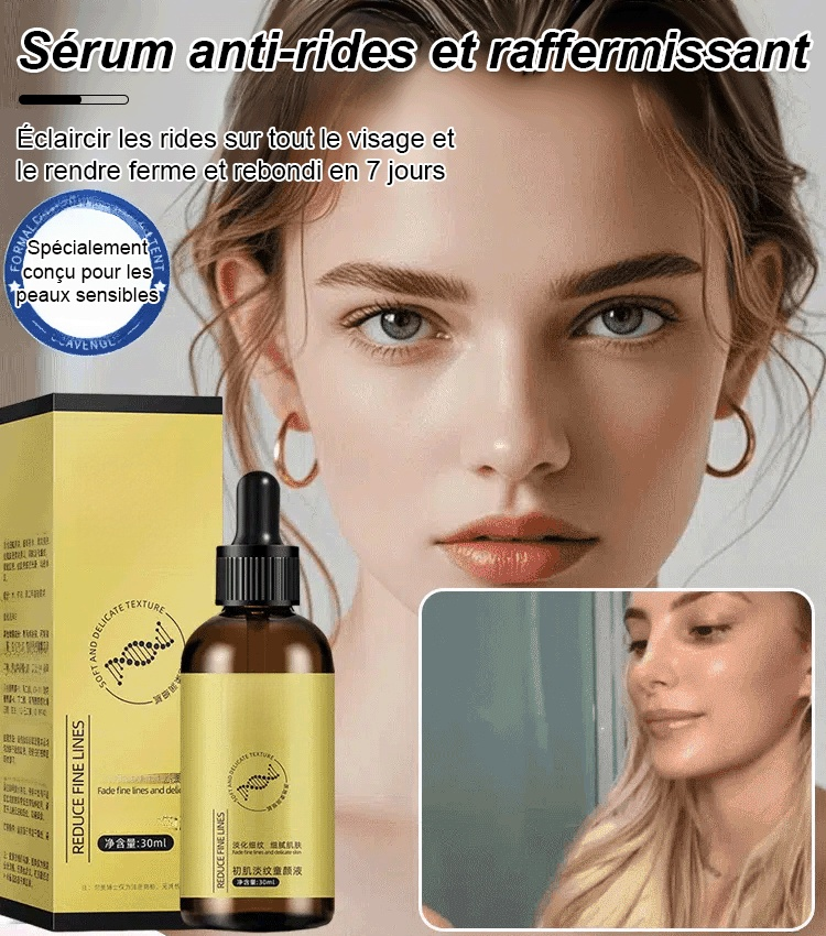 Sérum jeunesse raffermissant anti-rides