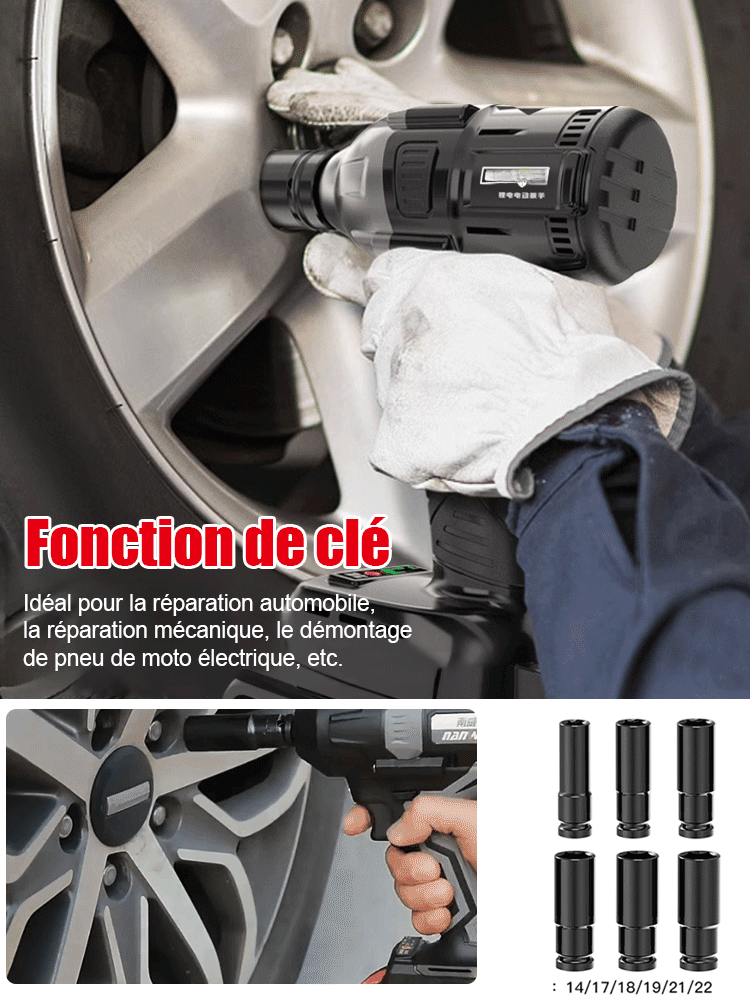 【Clé ultra-économique】Clé sans fil à batterie au lithium électrique