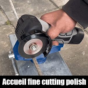 【Sans fil & portable】Meuleuse d'angle multifonctionnelle