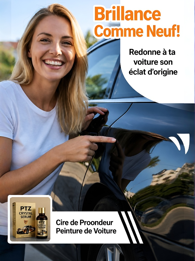 Liquide d'entretien et de brillance pour les rayures sur la carrosserie