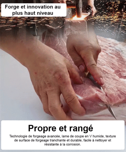 Ustensiles de cuisine forgés à la main