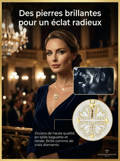 Collier « Trèfle à quatre feuilles »