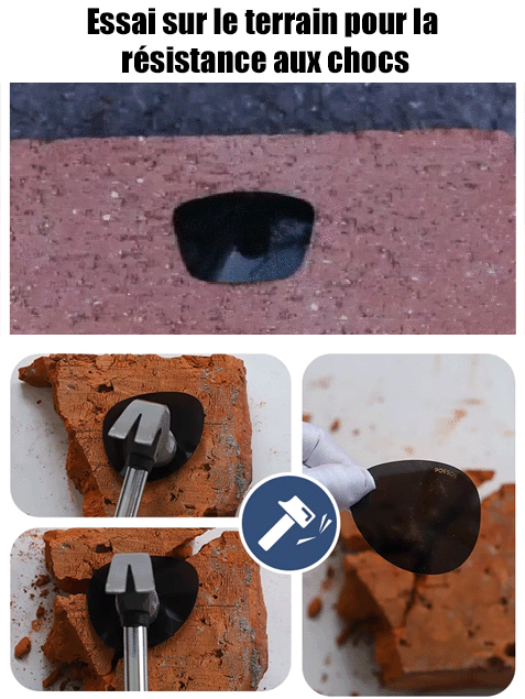 Lunettes de soleil polarisées haute définition pour pilote