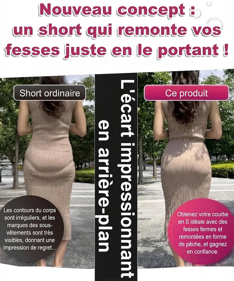 Pantalon amincissant à boutons-pression, modèle phare