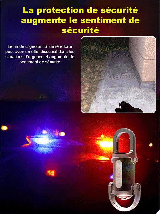 [éclat lumineux et lumineux] keychain torche