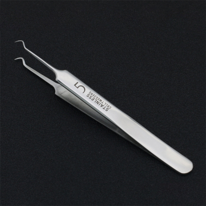 Pince à épiler pour éliminer les points noirs contre l'acné  Ensemble de 3 pièces