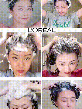 Coloration capillaire protéinée au caviar Zhi Huashi