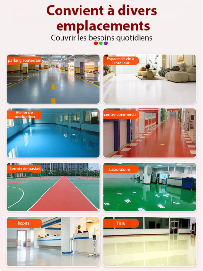 Peinture imperméabilisante 5 en 1 sans formaldéhyde à séchage rapide en 2 heures