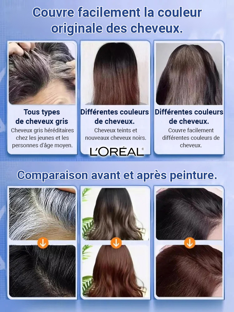 Coloration capillaire protéinée au caviar Zhi Huashi