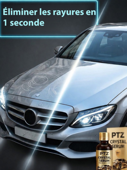 Liquide d'entretien et de brillance pour les rayures sur la carrosserie