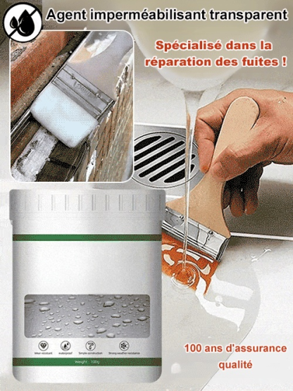 Colle multifonctionnelle transparente et