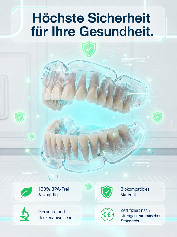 【Neue Forschungsergebnisse aus Großbritannien】Silikon-ähnliche Zahnprothesen
