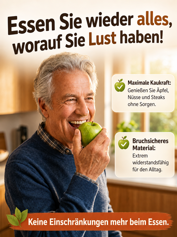 【Neue Forschungsergebnisse aus Großbritannien】Silikon-ähnliche Zahnprothesen