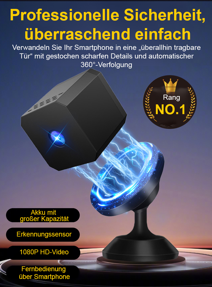 Die autarke KI-Kamera: 100% kabellos, ohne Internet. Deutsche Spitzentechnologie für Ihr Zuhause