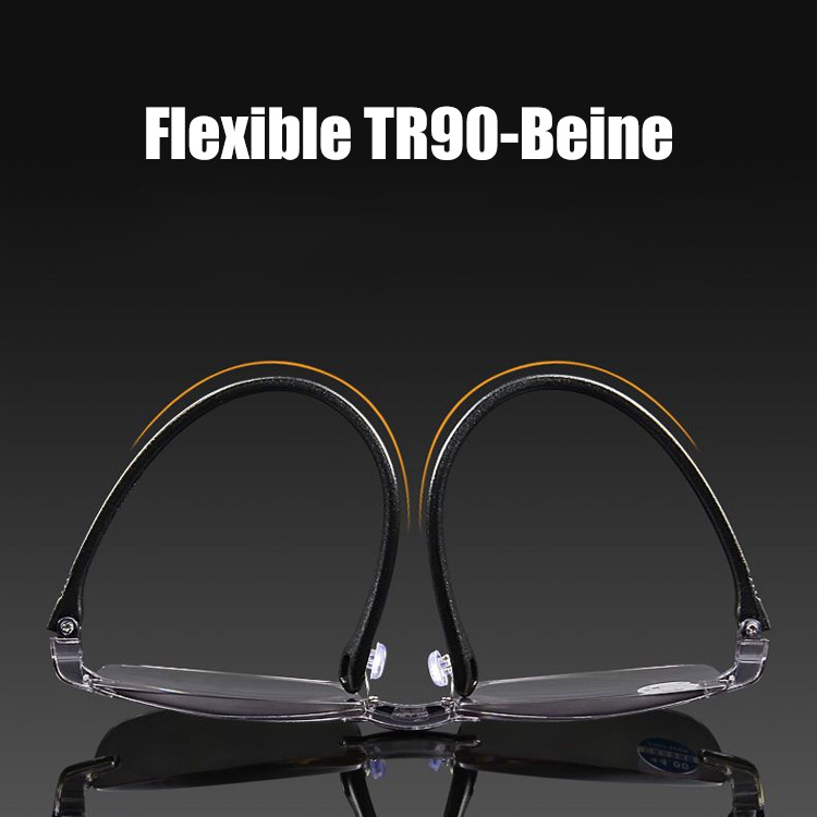 Rahmenlose Lesebrille Klar/Modisch/Komfortabel